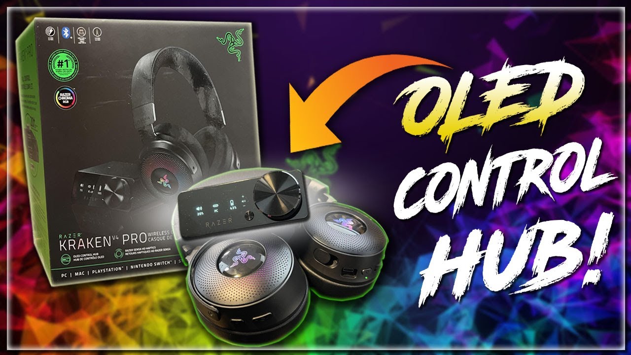 Этот OLED-контроллер меняет правила игры | Распаковка и обзор Razer Kraken V4 Pro!!
