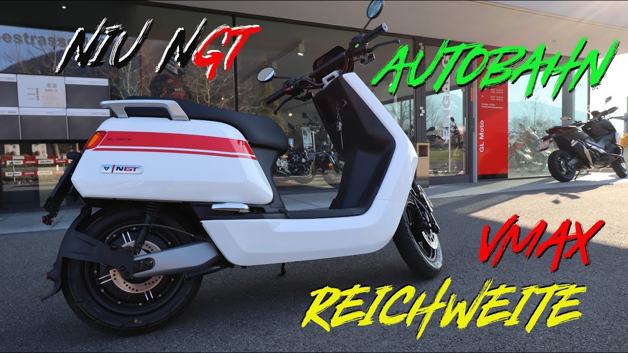 Niu N-GT | reale Reichweite & Vmax  (1. richtige Testfahrt vom Niu N-GT)
