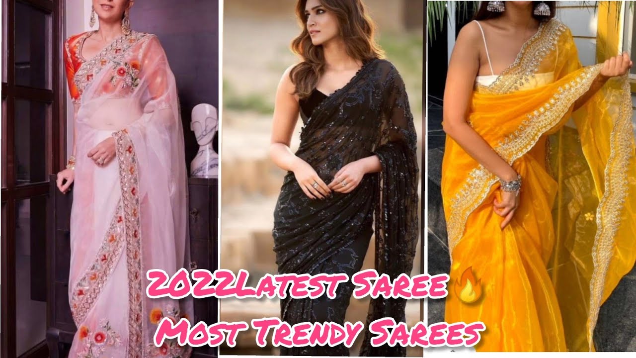 25+🔥Latest Saree collection❤️#2022Trending Sarees#Bollywood Special Sarees