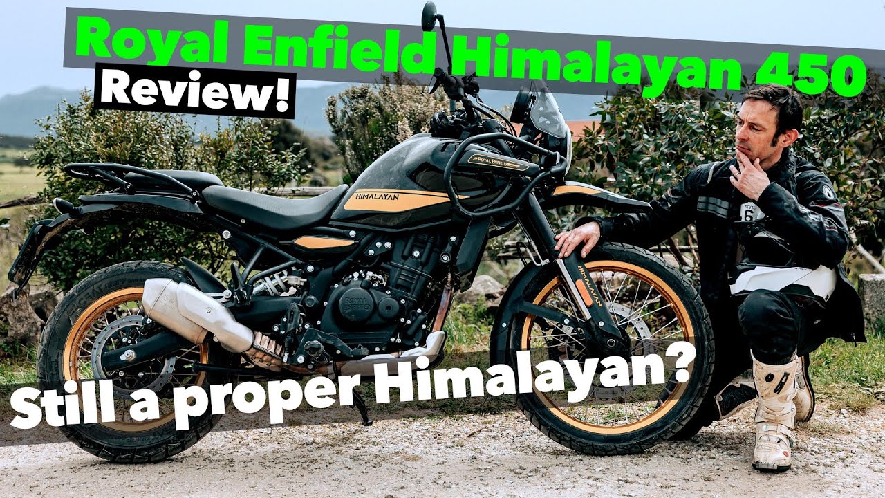 Обзор Royal Enfield Himalayan 450 Ride