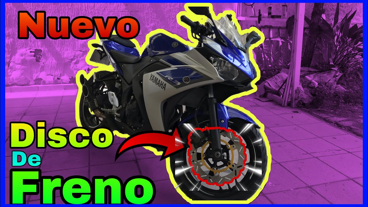 Yamaha R3 modificada (cambio de disco de freno delantero)•Omar Guillen• #yamaha #r3