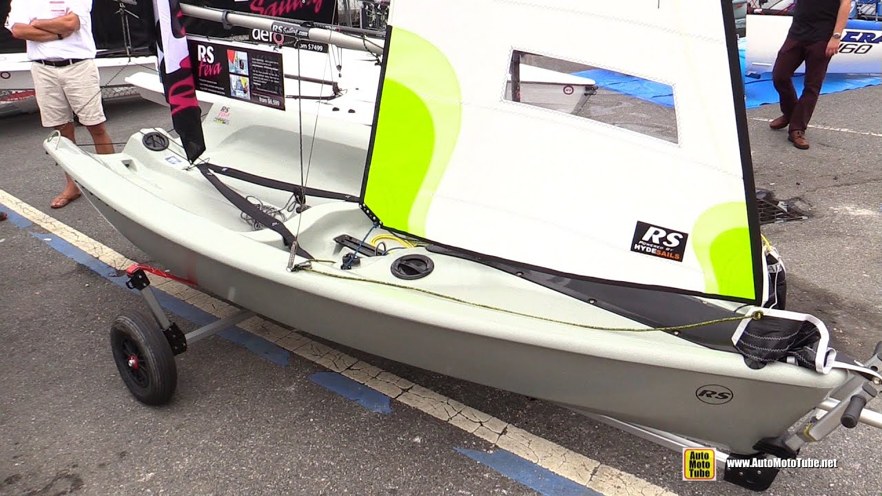 2016 RS Feva Sailing Boat   Walkaround   2015 Annapolis Sail Boat Show