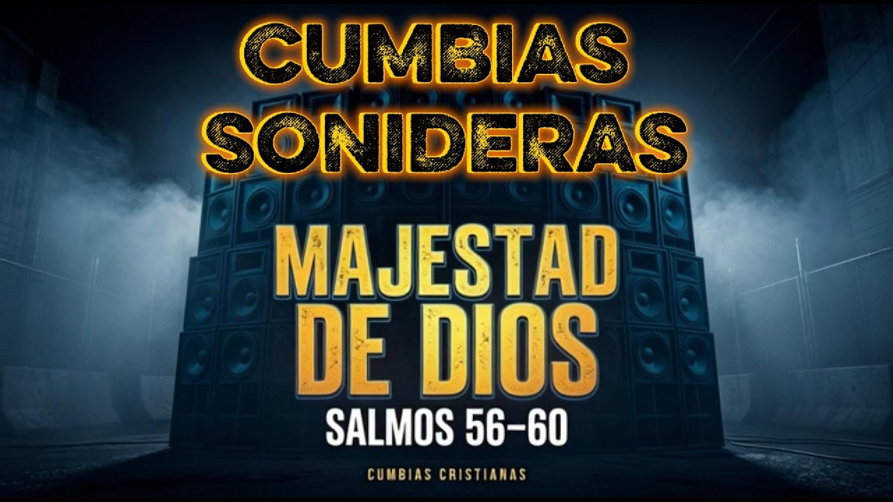 🔥 Cumbias Cristianas de Alabanza | Salmos 56–60 con Poder y Majestad