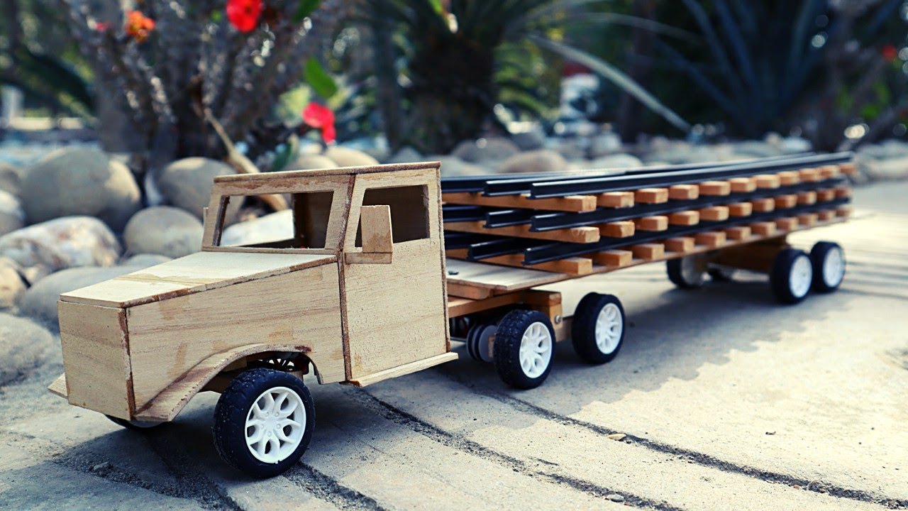 Make A RC Truck at Home - DIY Amazing Remote Control Truck
