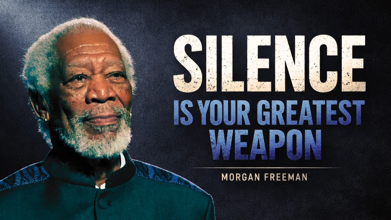 Silence Is Your Greatest Weapon | Dark Mindset Motivation | MORGAN FREEMAN