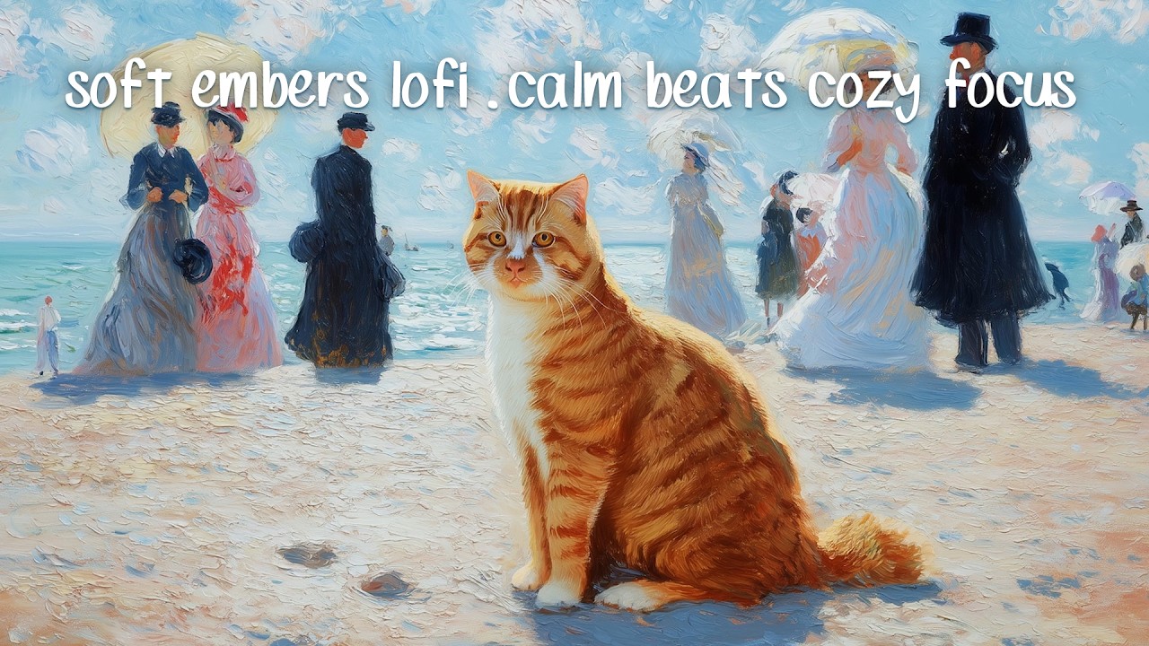 soft embers lofi 🔥 | calm beats & cozy focus