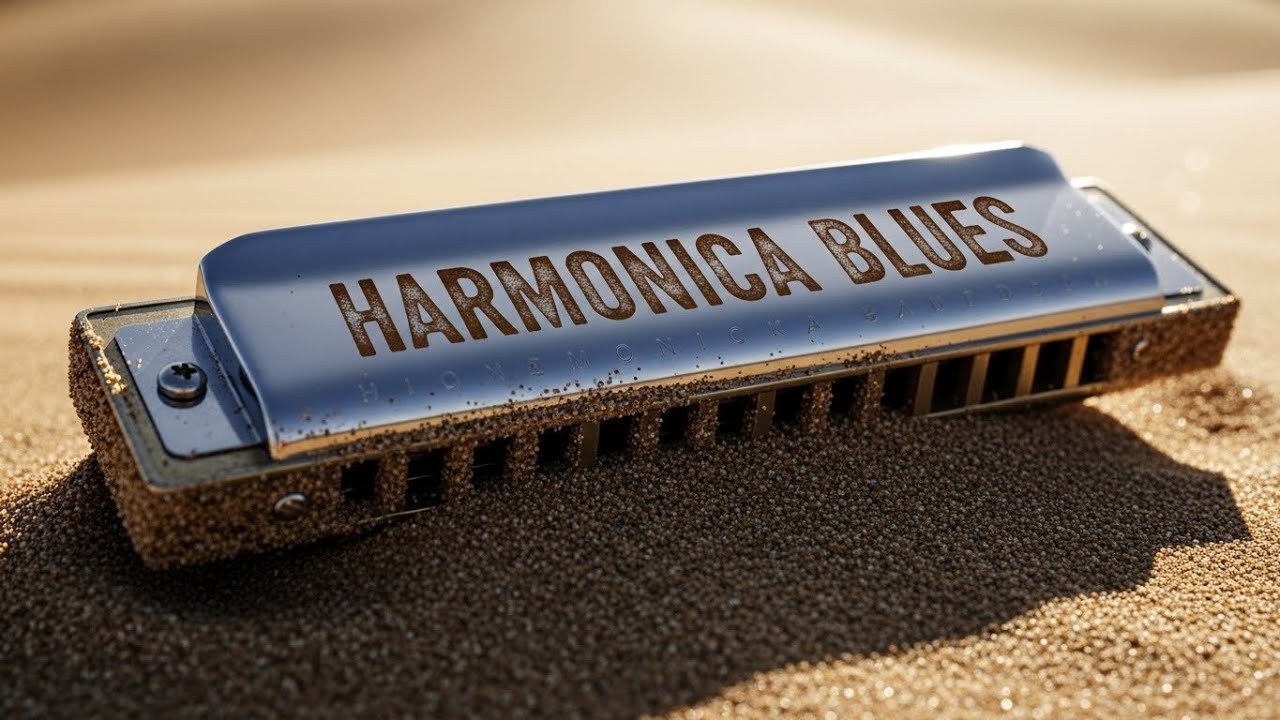 Harmonica Blues Instrumental – Moonlit Highway