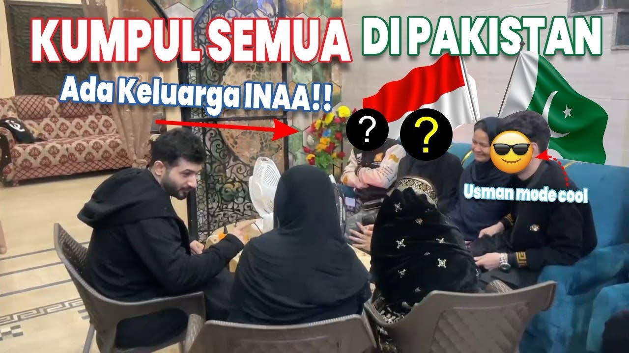 AKHIRNYA KELUARGA INA SUDAH SAMPAI DI PAKISTAN DAN BISA KUMPUL BARENG KELUARGA KITA!! 🥰✨