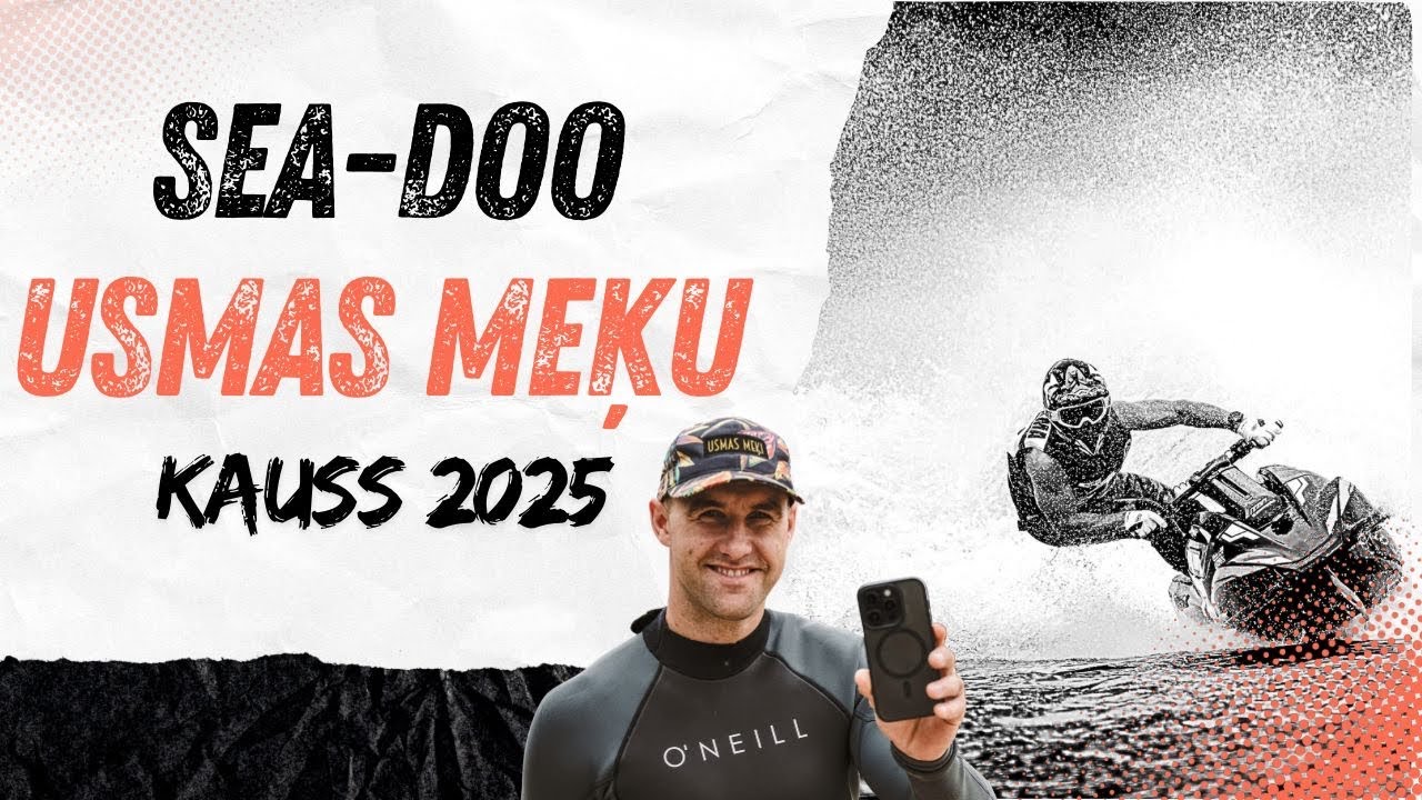 SEA-DOO KAUSS USMAS MEĶI 2025