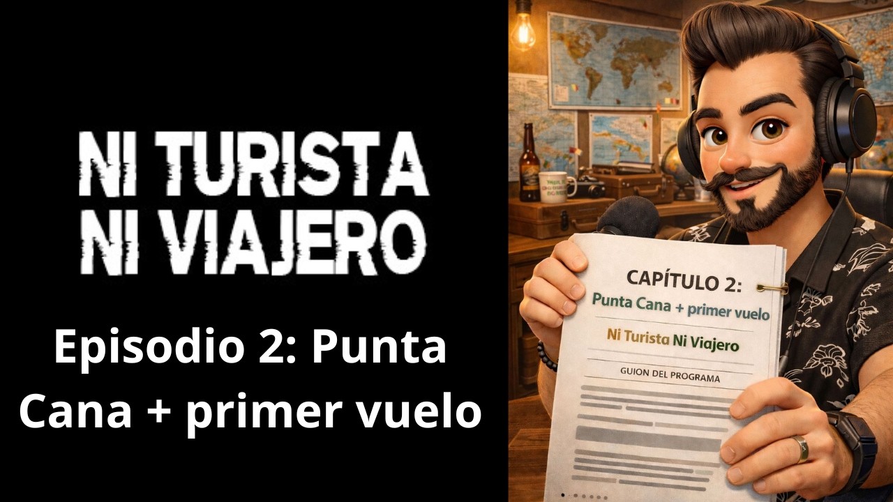 NI TURISTA NI VIAJERO EP2: Punta Cana + primer vuelo