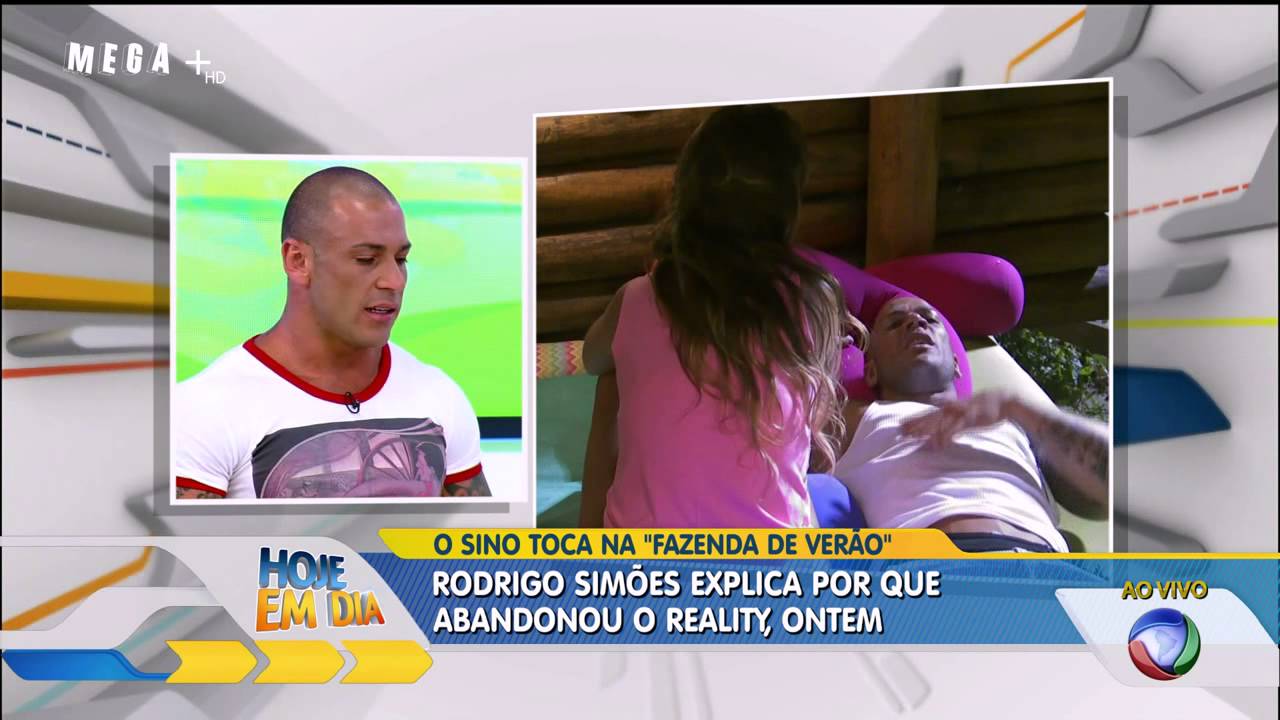 Rodrigo sim&otilde;es desiste da fazenda de ver&atilde;o (HD)