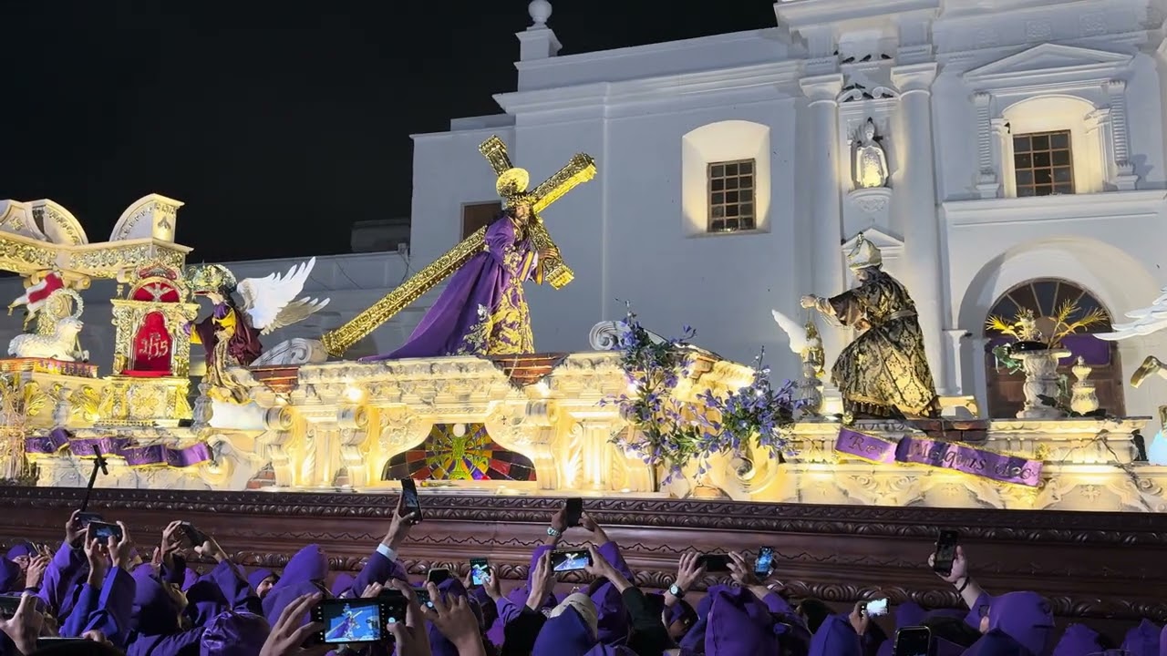 Tercer Domingo de cuaresma 2025 Paso de jesus nazareno El dulce rabi por catedral !!