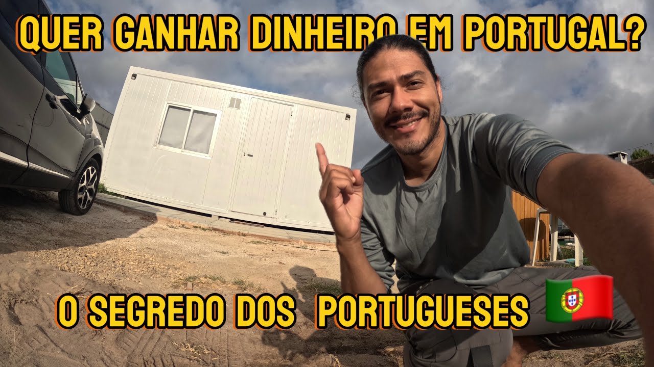 A NOVA MINA DE OURO EM PORTUGAL 🇵🇹- TERRENOS E CARAVANAS ! 