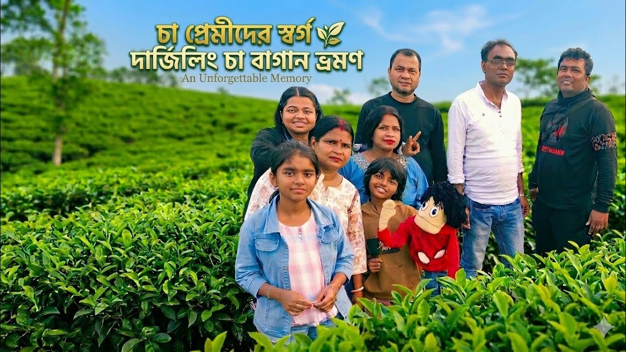 Exploring Darjeeling's Tea Gardens | দার্জিলিং চা বাগানের সৌন্দর্য | Sip & Savor World's Famous Tea