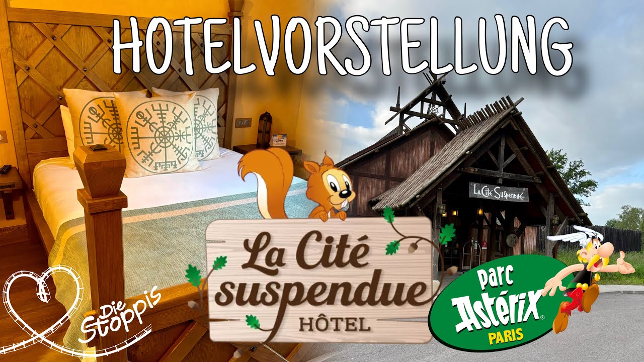 PARC ASTÉRIX | La Cité Suspendue Hôtel | HOTELVORSTELLUNG 🌿🐿️