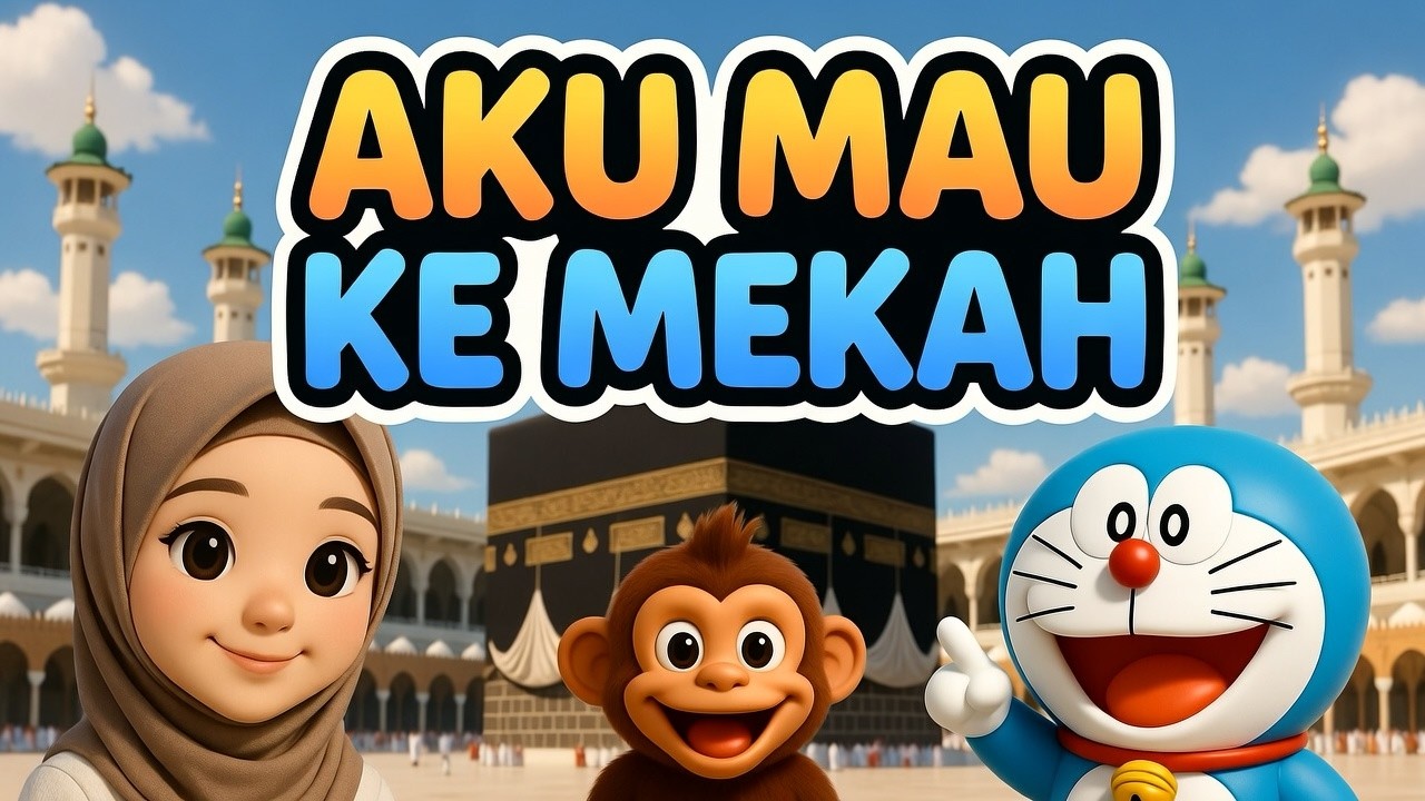 Lagu Anak Islami – Allahul Kafi Robbunal Kafi Anak Anak, Aku Mau ke Mekkah