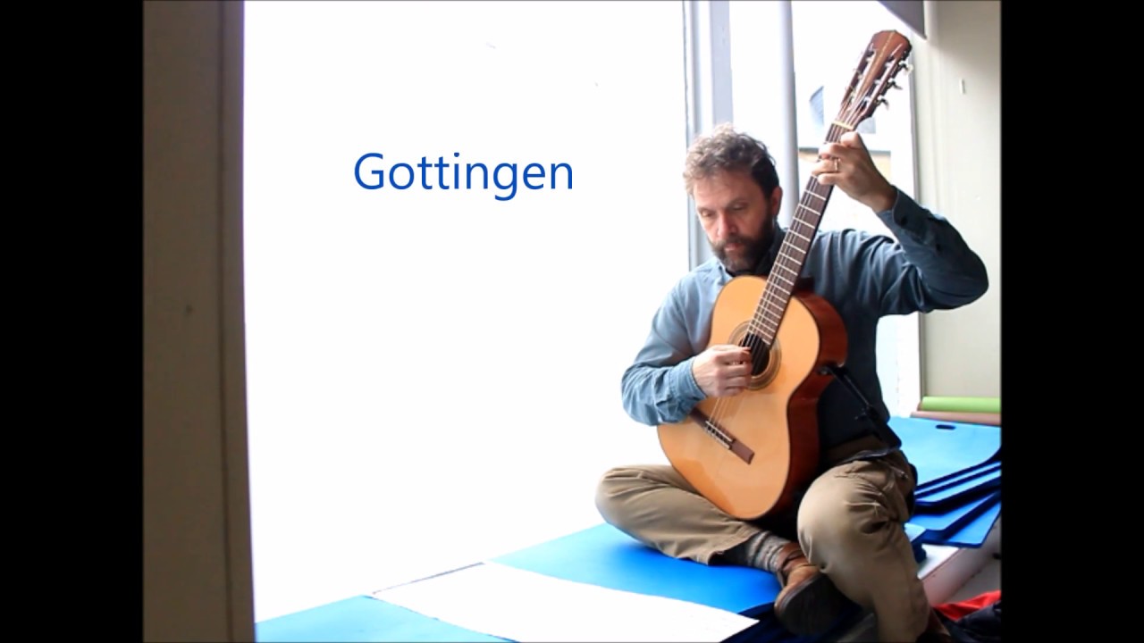 G&ouml;ttingen. Adapted for guitar by Roland Dyens