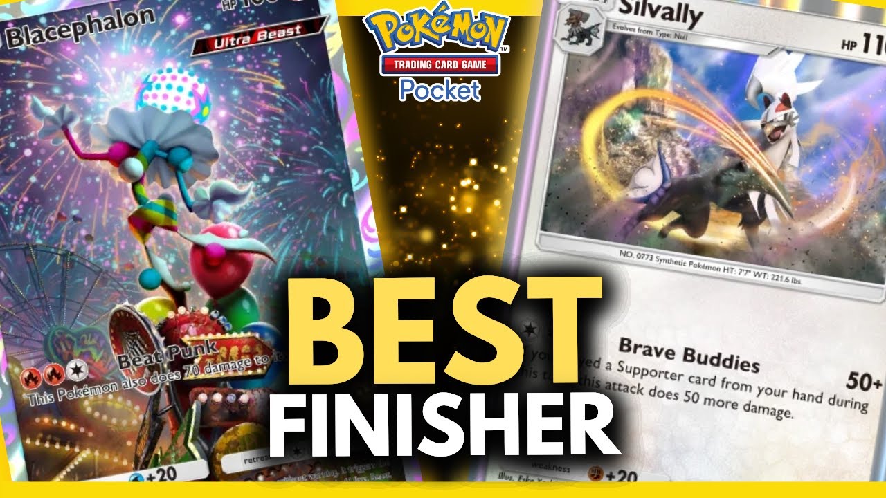 BLACEPHALON IS A GLASS CANNON FINISHER! New Blacephalon Silvally Deck in RANKED | Pokemon TCG Pocket