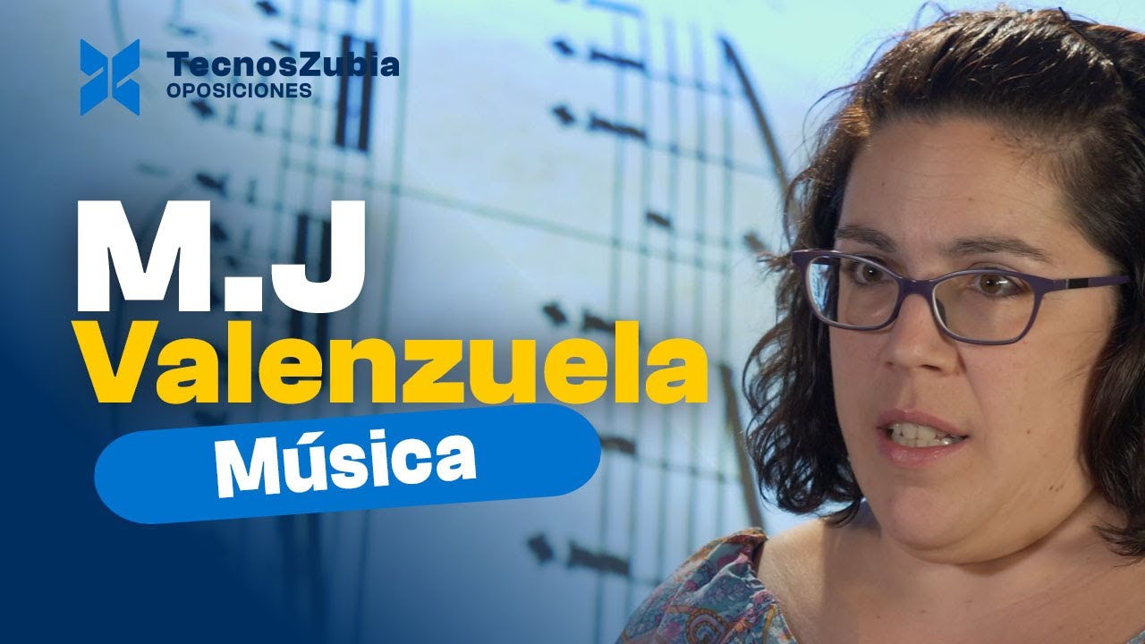 Oposiciones de Música | M. J. Valenzuela | Tecnoszubia Oposiciones