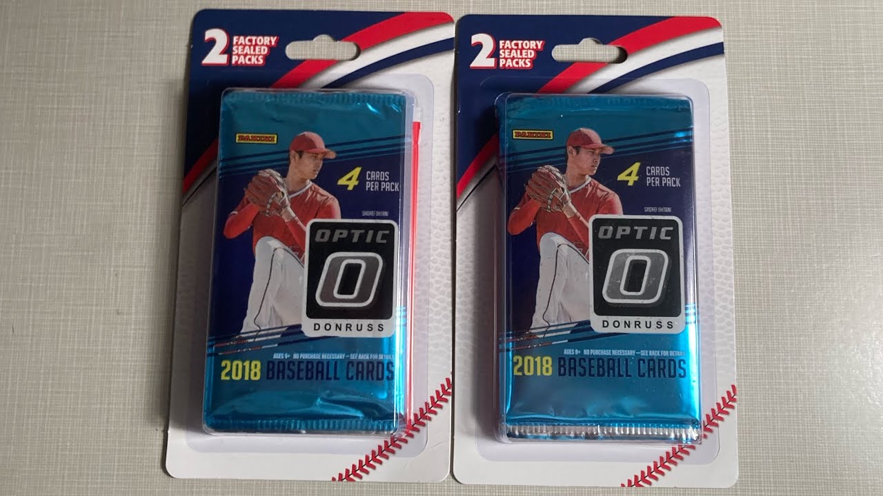 2018 Donruss Optic Baseball Pack Opening (Walgreens MJ Holding Blister) Acuna Jr RC Pull
