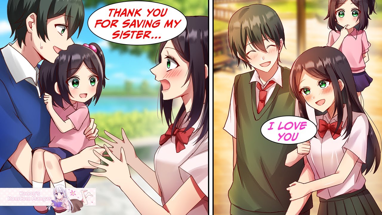 [Manga Dub] I helped a young girl, who was the pageant queen's sister... [RomCom]