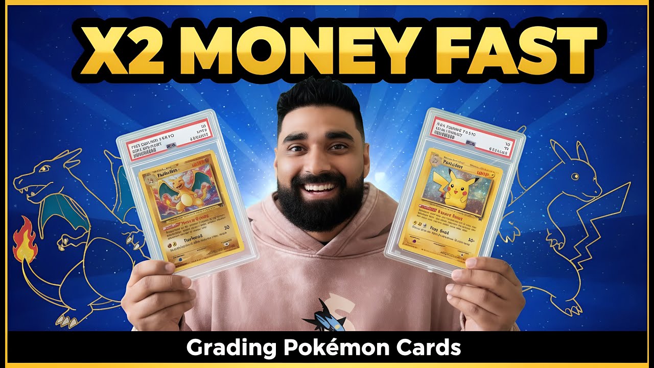 How to X2 your money with PSA Grading (Pokemon PSA Submission Return)
