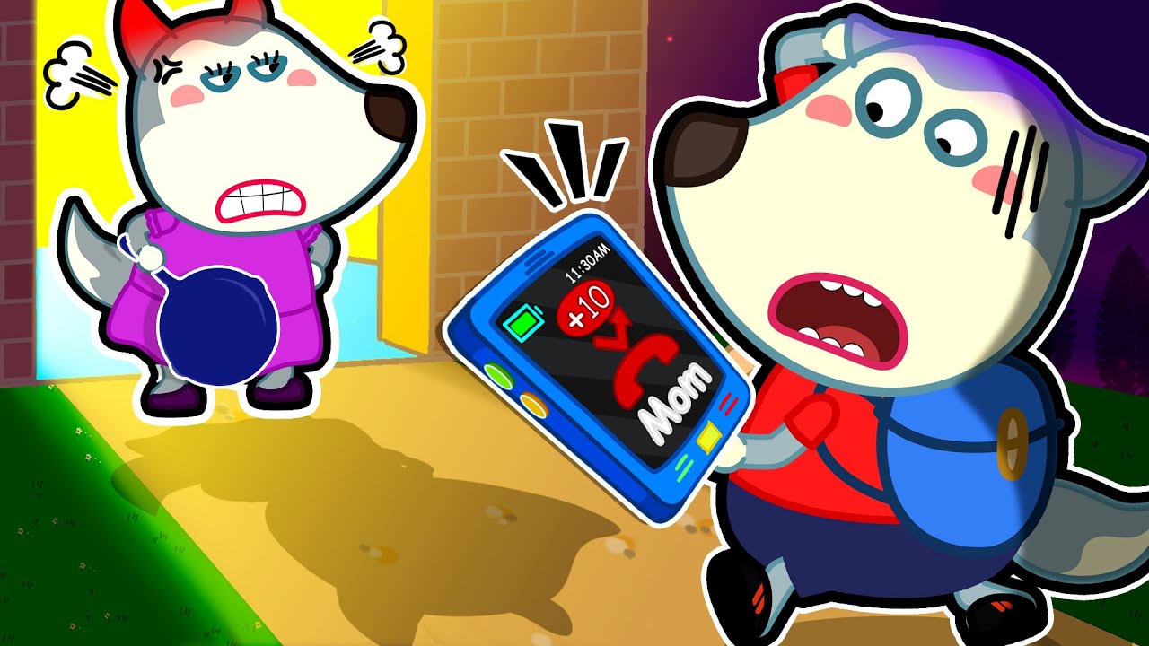 Familia Wolfoo Español | NO LLEGUES TARDE WOLFOO ! - Dibujos Animados Educativos