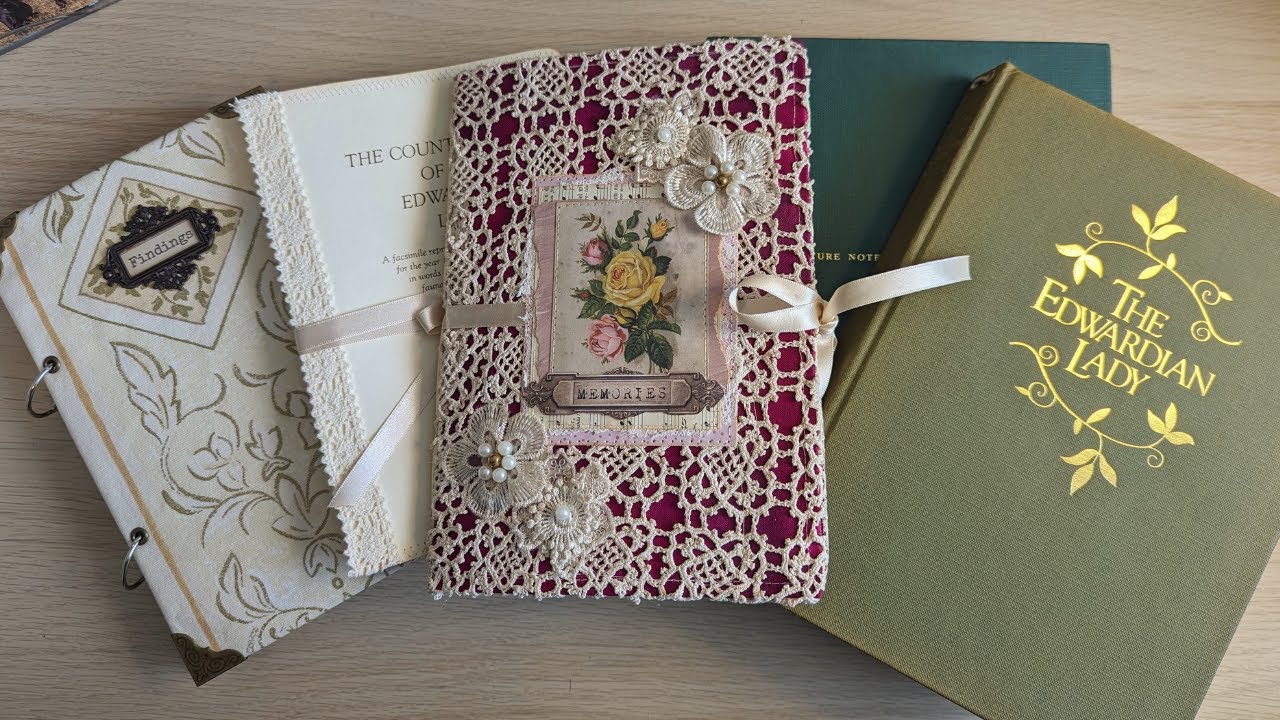 ✨ NEW Junk Journal Flip Throughs ~ Edith Holden Junk Journals Plus Some Surprise Bonus Projects! ✨