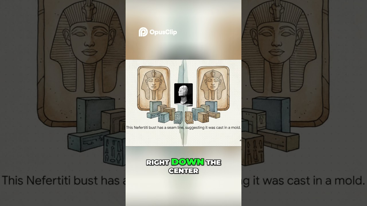 Nefertiti's Flaw Reveals Ancient Casting Secret