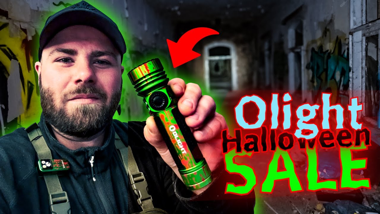 🔦 Seeker 4 Pro & Oclip Pro (Zombie Green) IM TEST! MIT OLIGHT AUF LOST PLACE JAGD! 🎃HALLOWEEN SALE⚡️