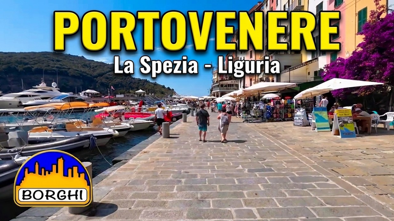 PORTOVENERE - La Spezia - Liguria - di Sergio Colombini (Video 4K)