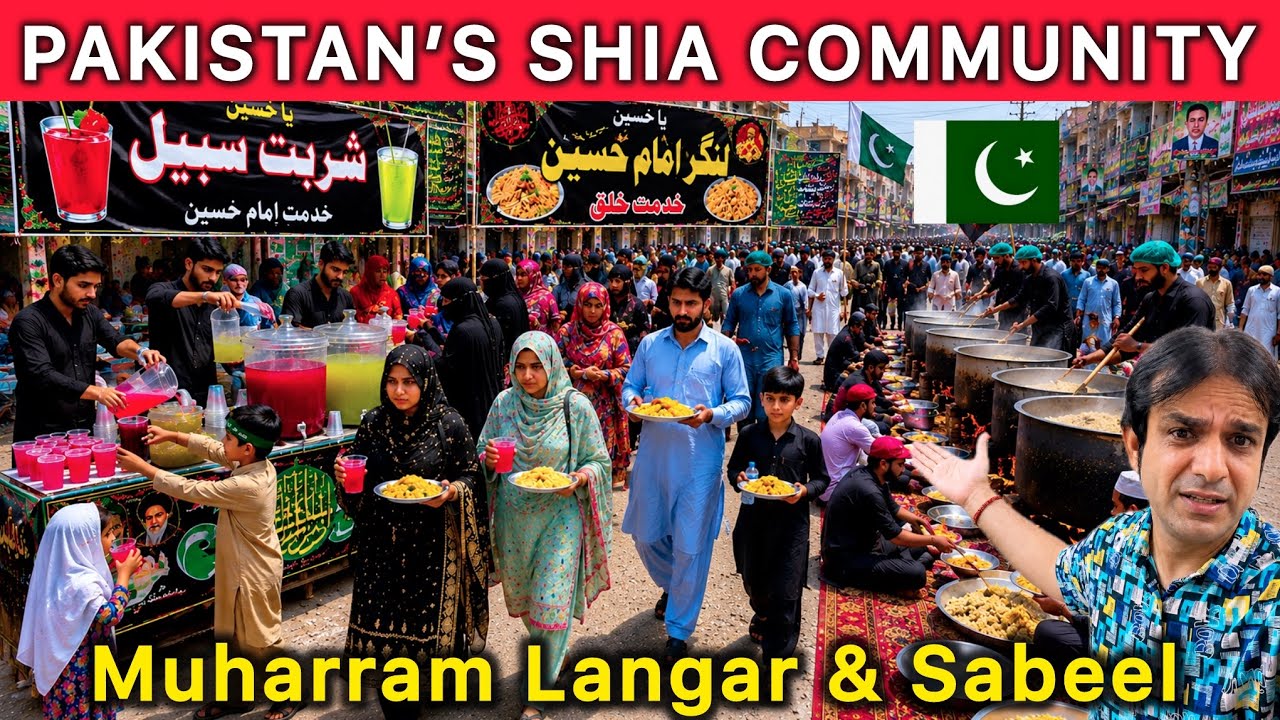 Pakistan&rsquo;s Shia Community | Muharram Langar & Sabeel | How Shias Celebrate Muharram in Pakistan 