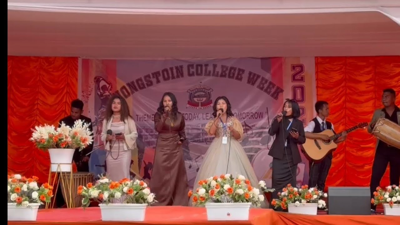 Shongshit hi puk !! 😍Kawei ka Sur/ Live performance// Nongstoin College Week 2025