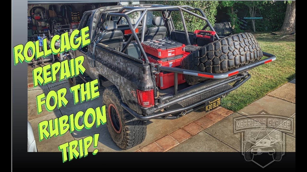 MG #169 - rebuilding the roll cage for the Rubicon!