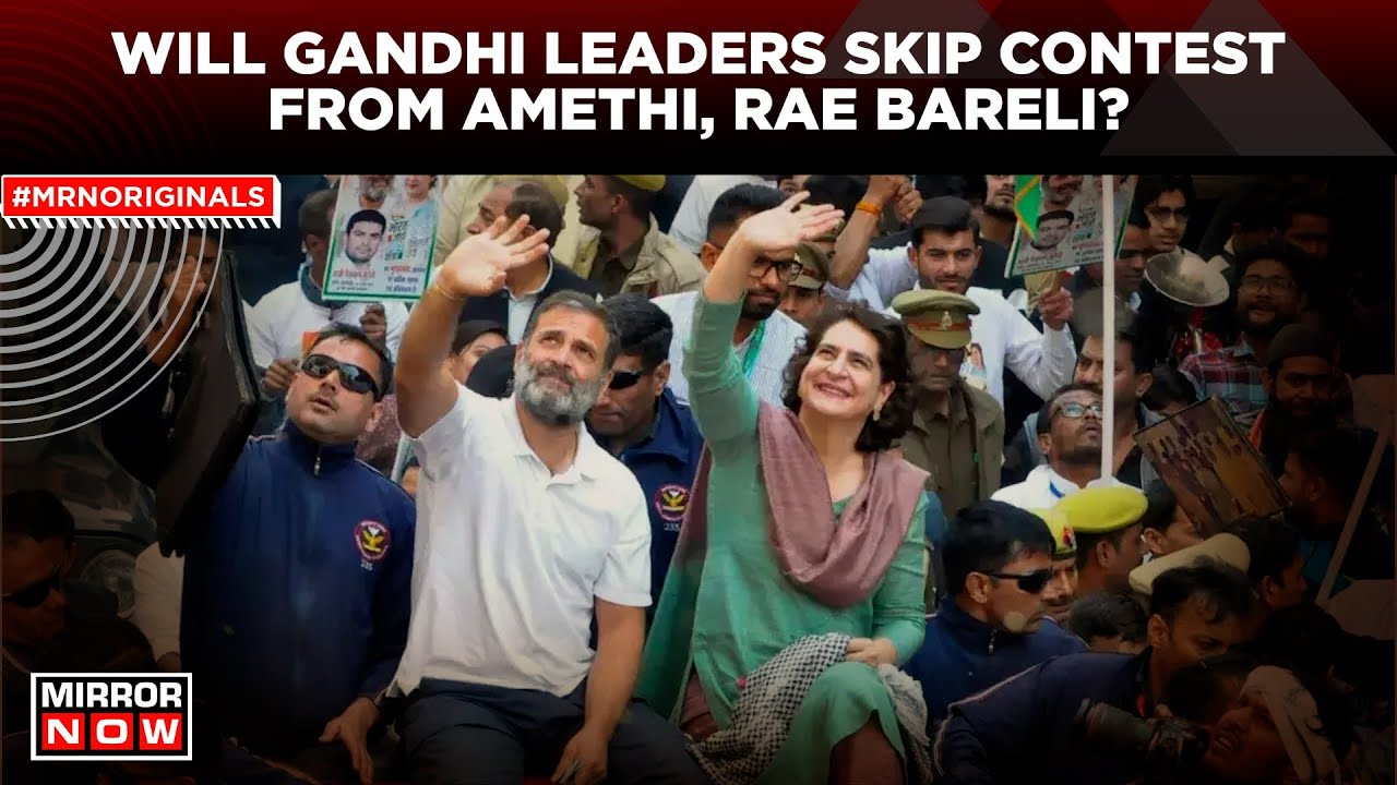 Lok Sabha Elections 2024 | Suspense Over Amethi And Raebareli, Will Gandhis Opt Out? | English News