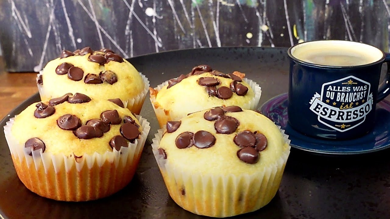 The Easiest Chocolate Chip Muffins You'll Ever Make | Soft & Moist
