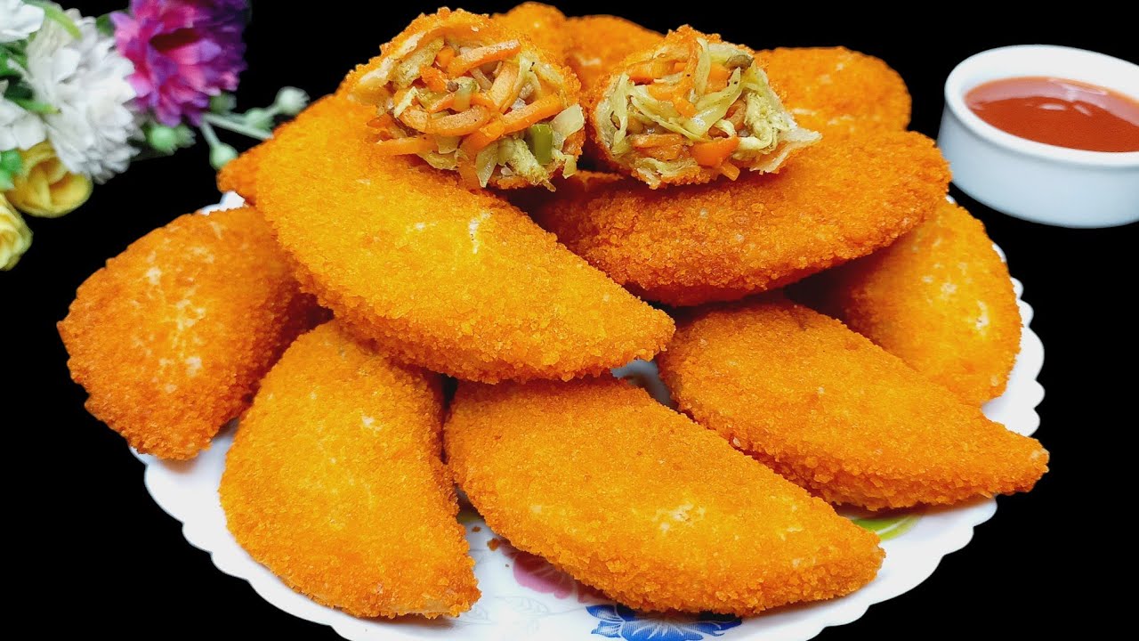 ইফতার স্পেশাল লোভনীয় স্বাদের নাস্তা রেসিপি | Iftar Special | chicken with vegetables Snacks Recipe