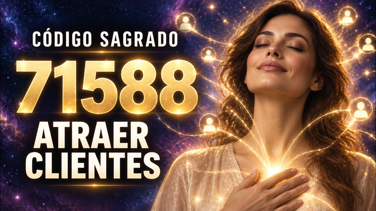 🙏🎧 MEDITACI&Oacute;N guiada C&Oacute;DIGO SAGRADO 71588 para ATRAER CLIENTES 🔥| [Prosperidad Universal] ❤️