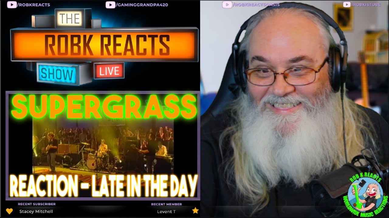 Supergrass Reaction - Late In The Day (Live - First Time Hearing - Requested