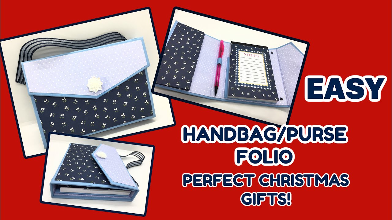 HANDBAG/PURSE FOLIO! Super simple to make!