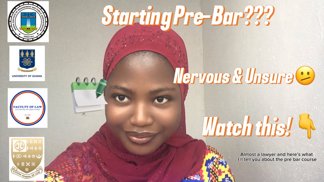 Things to consider before starting the pre-bar Course