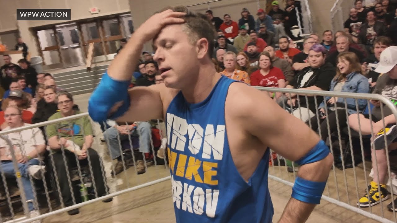 Rhodes Brothers win GLCW tag titles, Milwaukee news anchor Iron Mike Curkov and Super Z screwed