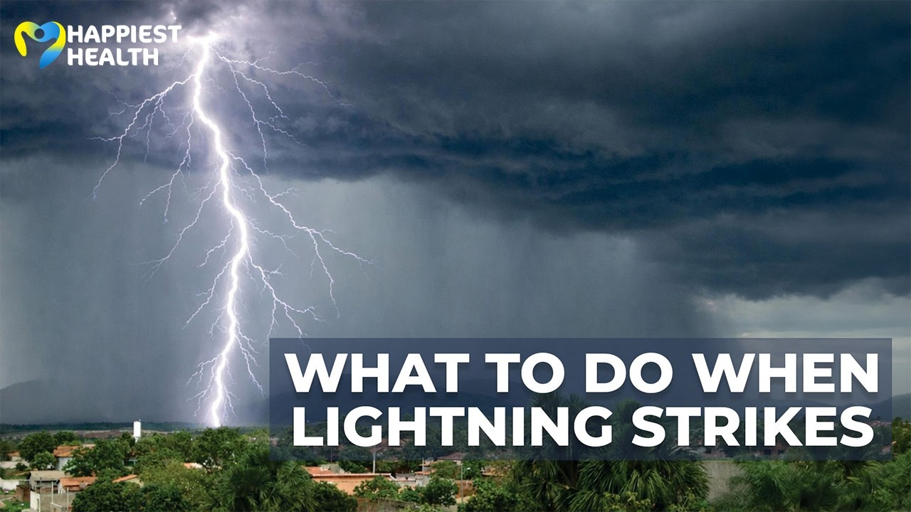 How to help someone struck by lightning