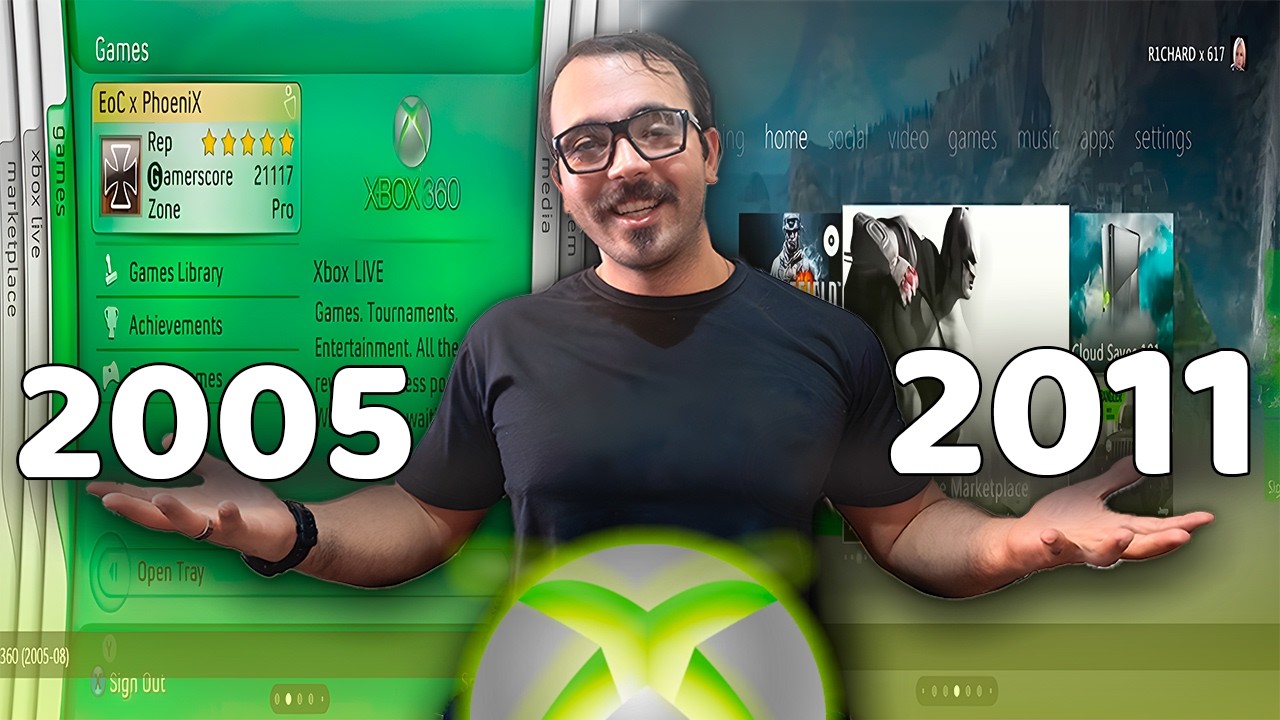 USE AGORA a Dashboard do Xbox 360 em 2005 (BLADE DASH XBOX 360 AURORA Exploit ou RGH)
