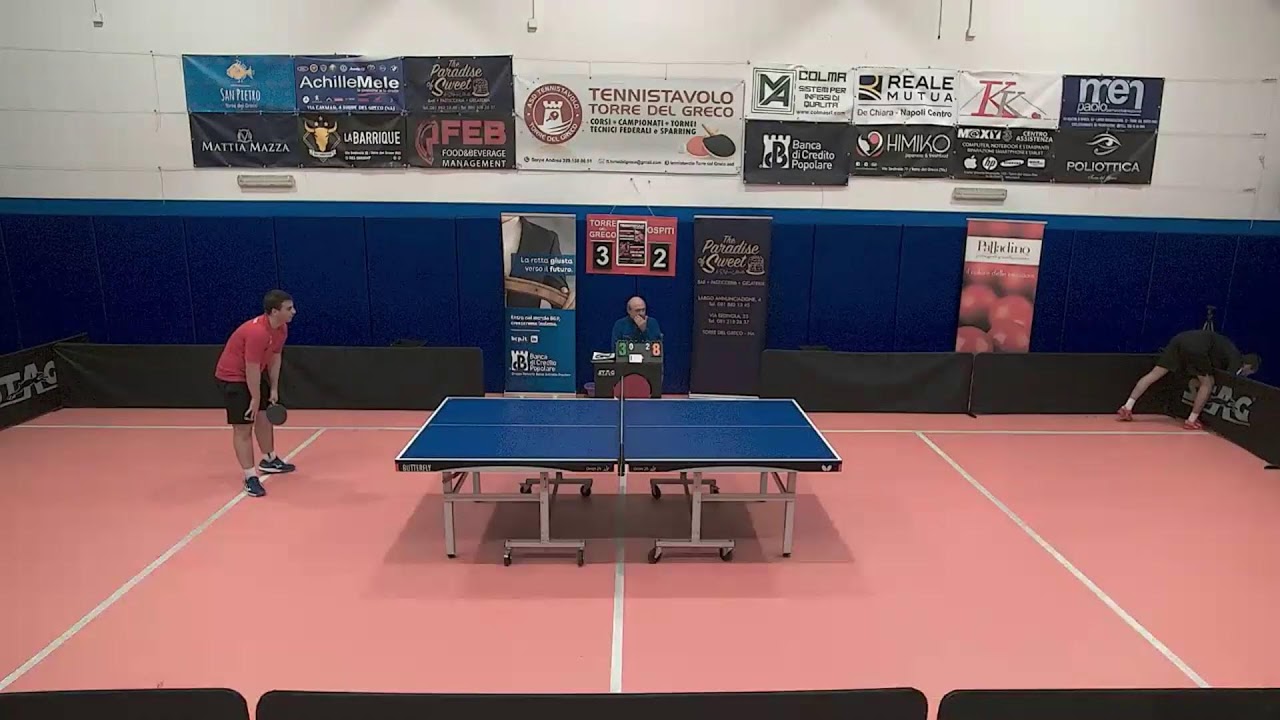 Serie A2 Tennistavolo Torre del Greco vs TT città di Siracusa