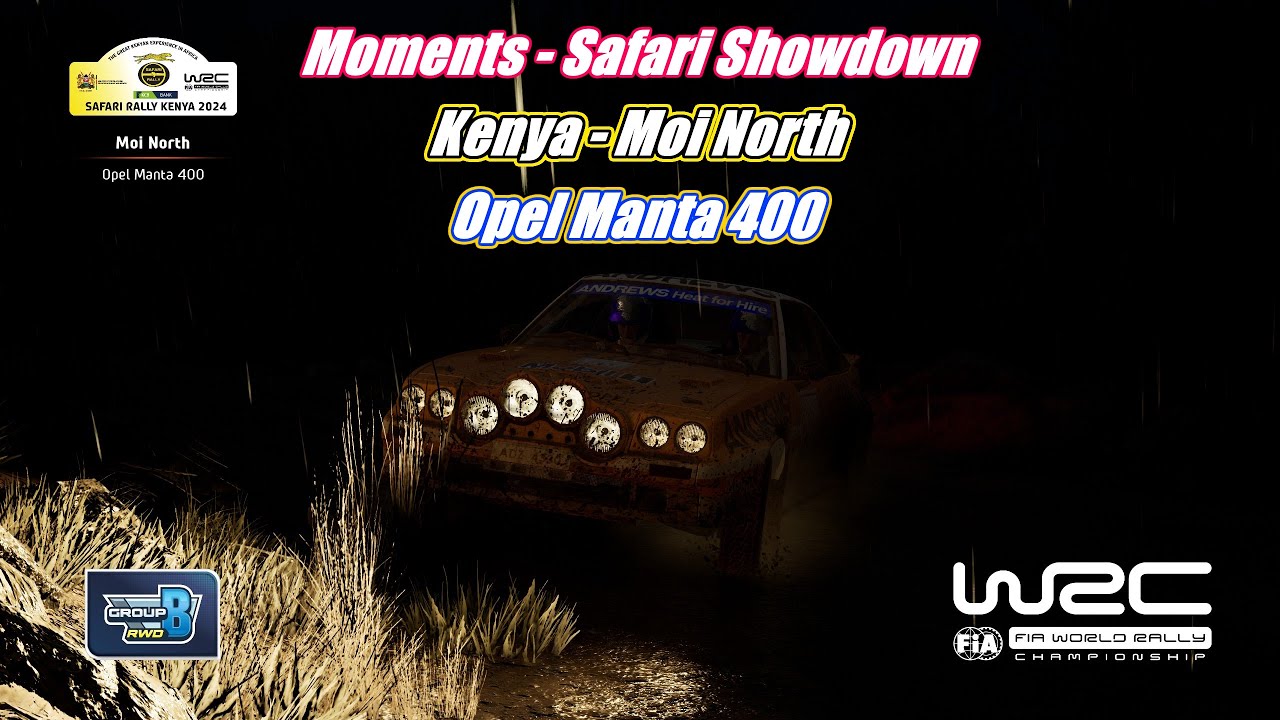 EA Sports WRC | Moments - Safari Showdown | Opel Manta 400 | 2k