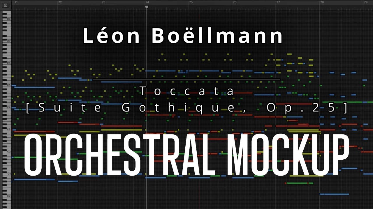 L. Boëllmann - Toccata [Suite Gothique, Op.25] Wojciech Harasimowicz orchestral mockup