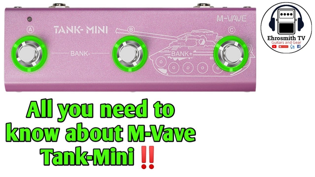 M-Vave Tank-Mini | How to use the M-Vave Tank-Mini?