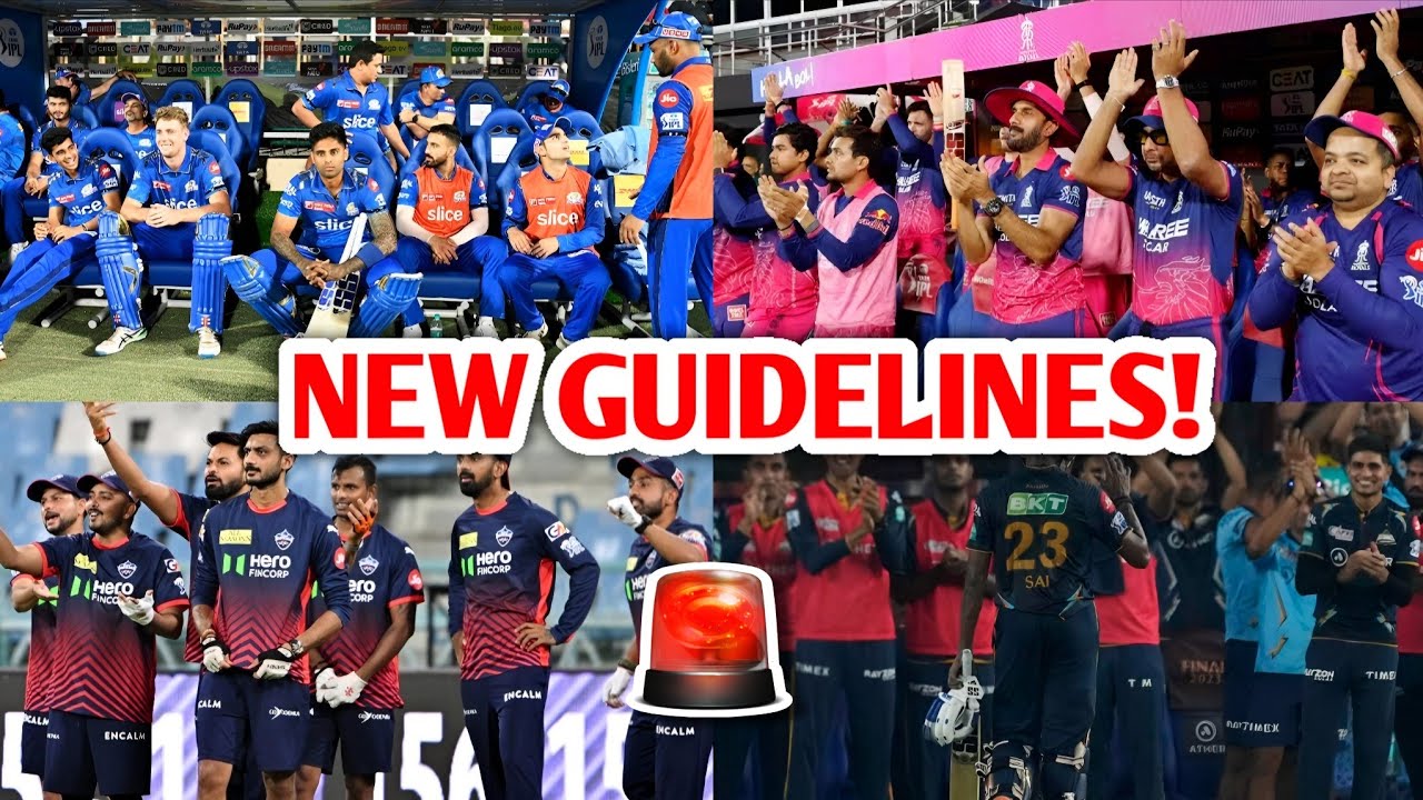 NEW RULES for IPL TEAMS 🚨 BCCI New Guidelines for IPL Teams | IPL 2026 Cricket News Facts