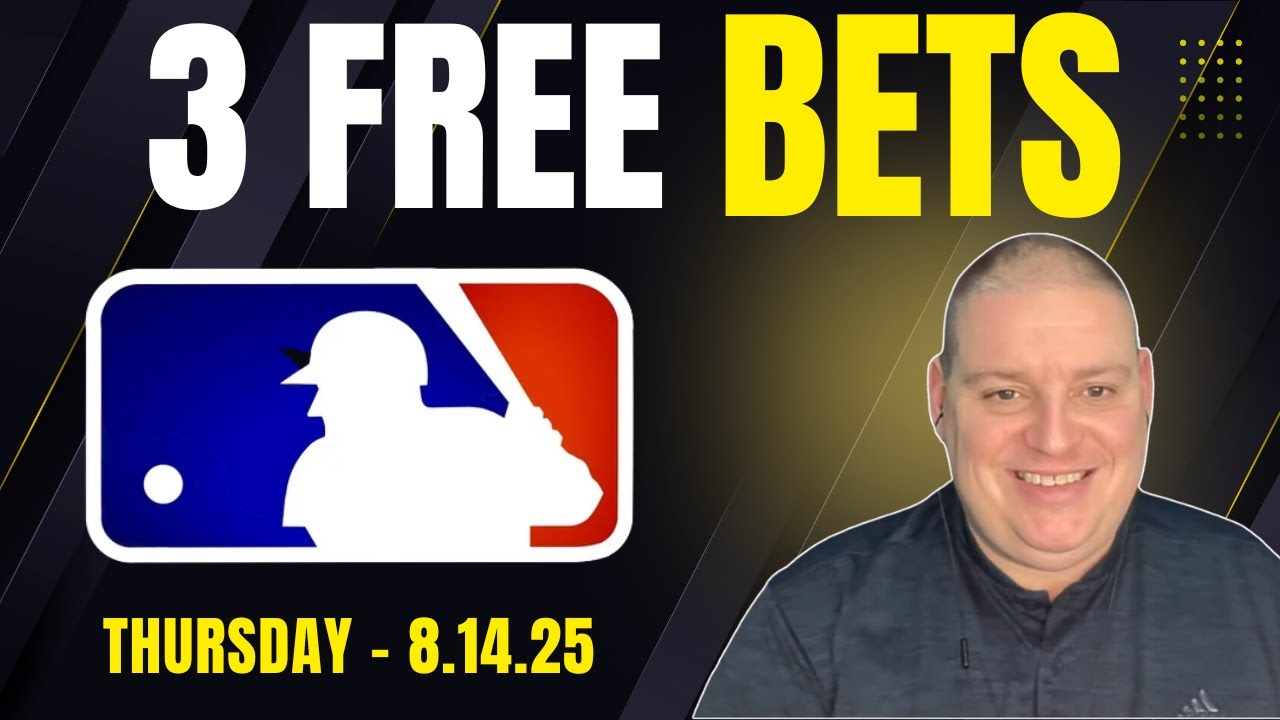 Craig's 3 Free Thursday Betting Picks & Predictions - 8/14/25 l MLB Picks & NFL Predictions